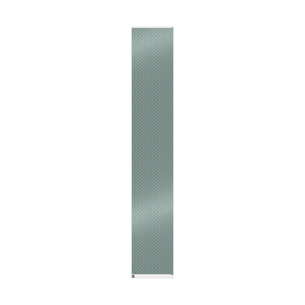 Mustard Flower on Weathered Teal Wrapping Paper Roll