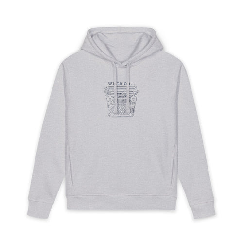 "Write On" Typewriter Hoodie