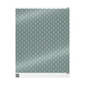 Mustard Flower on Weathered Teal Wrapping Paper Roll