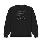 "It's a good day to write" Crewneck Sweatshirt
