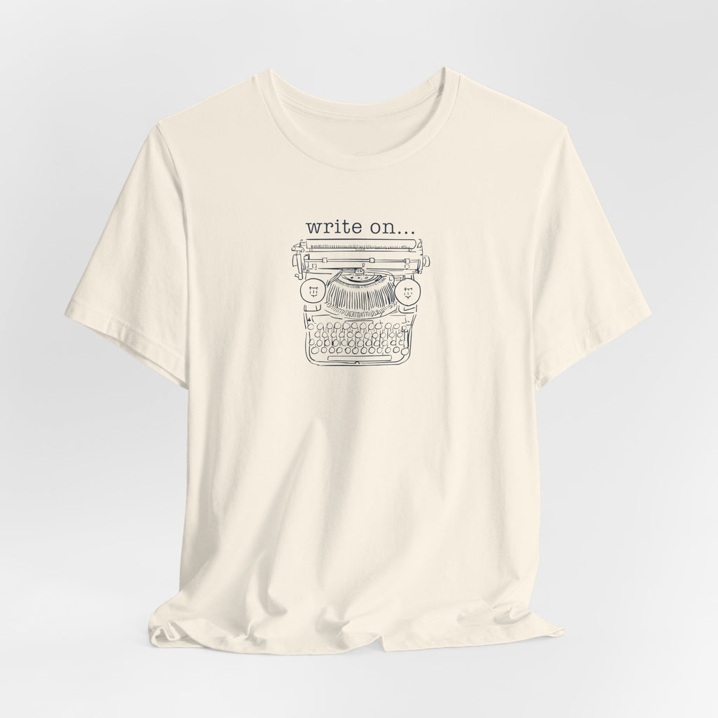 "Write On" Typewriter T-Shirt