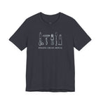 Horizontal “Imagine. Create. Repeat.” T-Shirt
