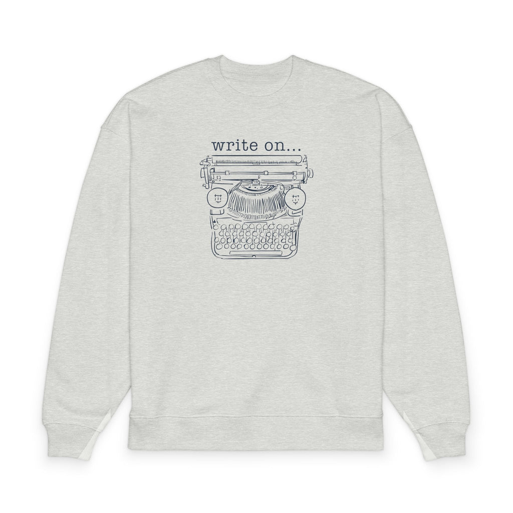 "Write On" Typewriter Crewneck Sweatshirt