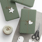 Heirloom Olive Dot Wrapping Paper