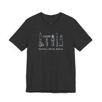 Horizontal “Imagine. Create. Repeat.” T-Shirt