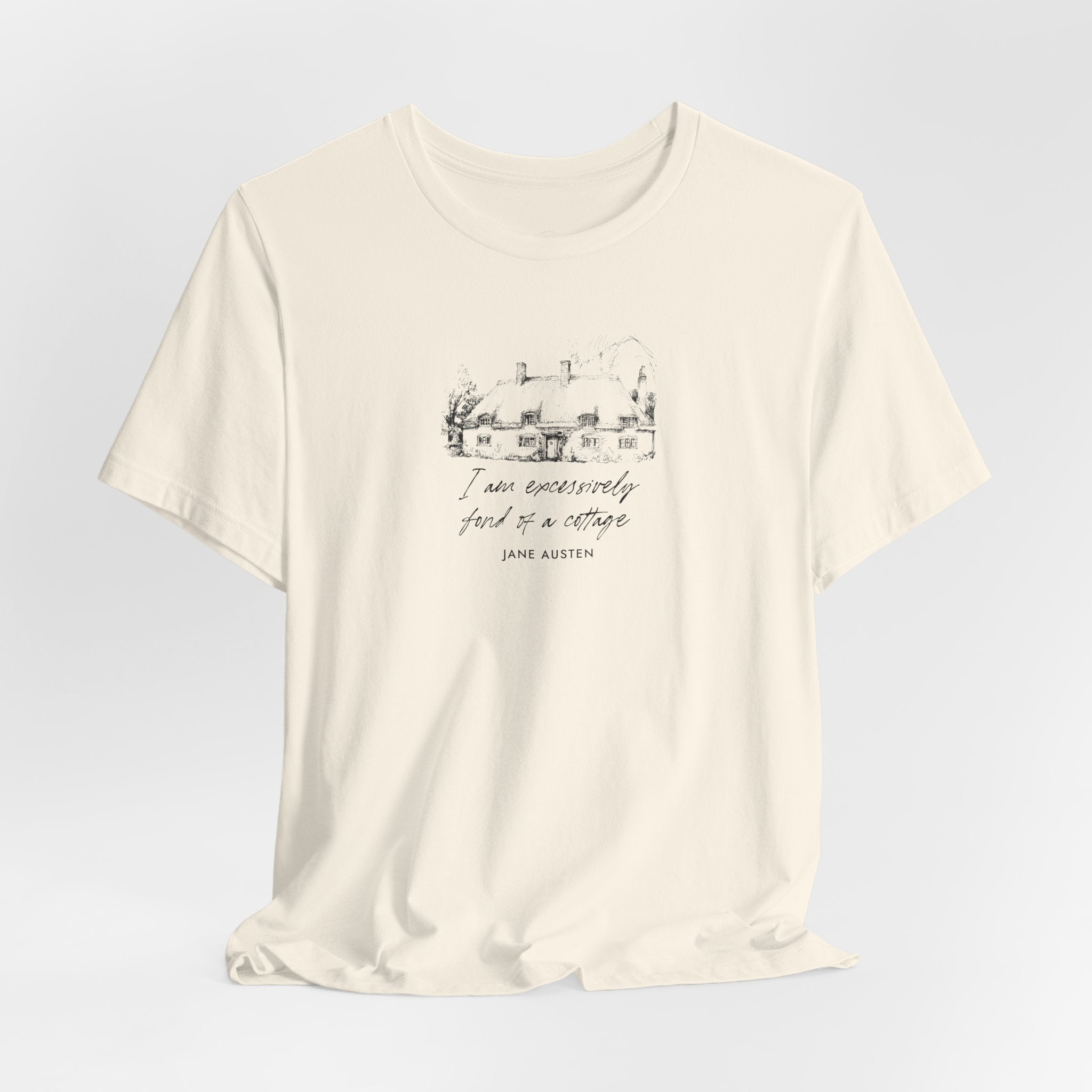 “I am excessively fond of a cottage” T-Shirt