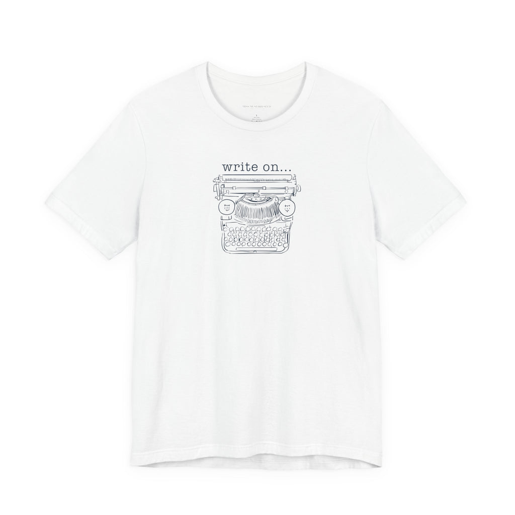 "Write On" Typewriter T-Shirt