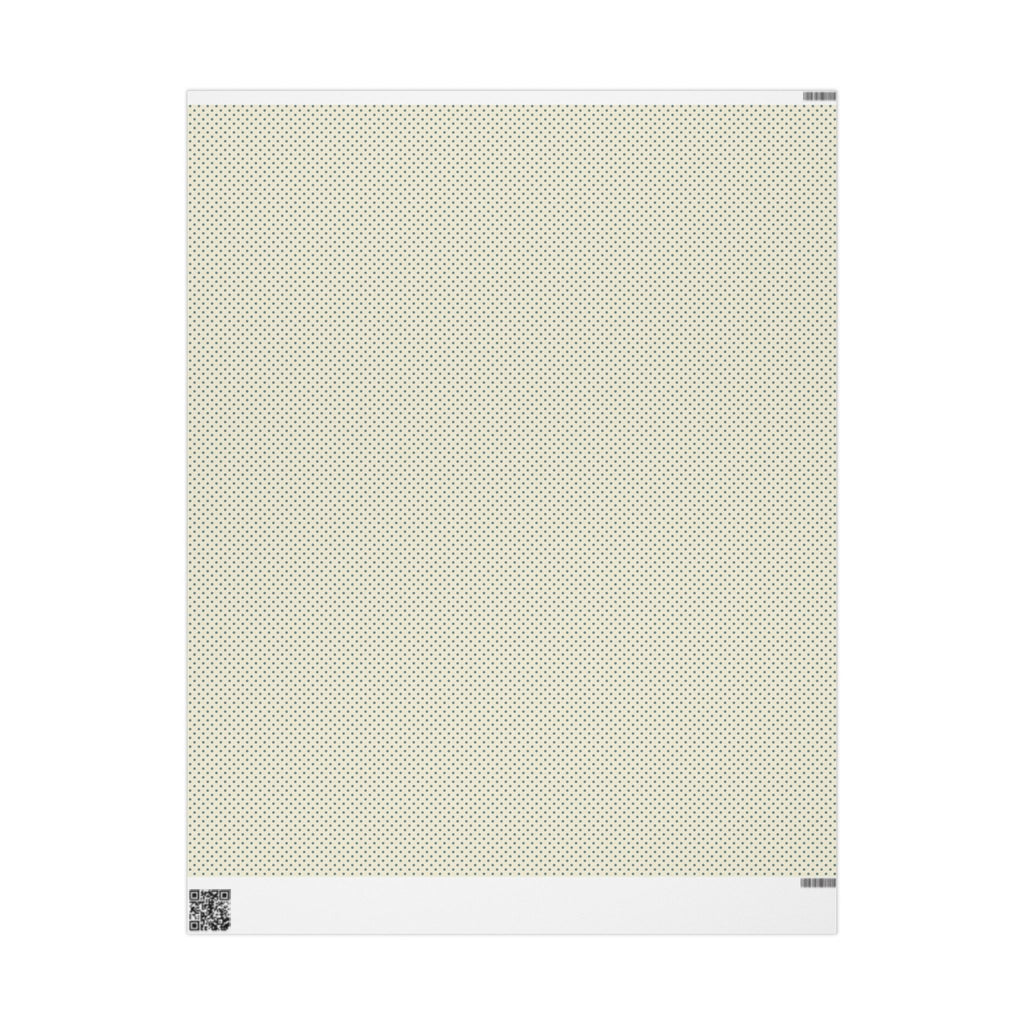 Heirloom Blue Dot Wrapping Paper