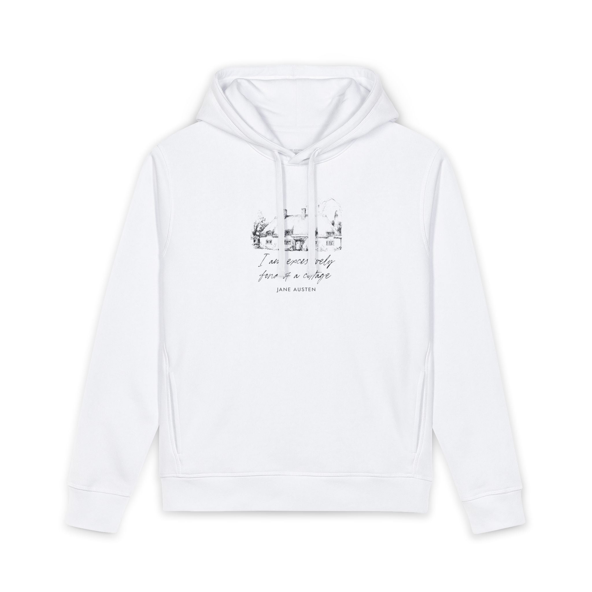 “I am excessively fond of a cottage” Hoodie