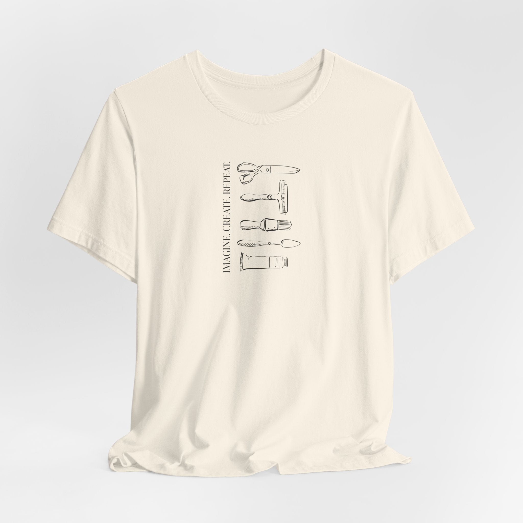 “Imagine. Create. Repeat.” T-Shirt