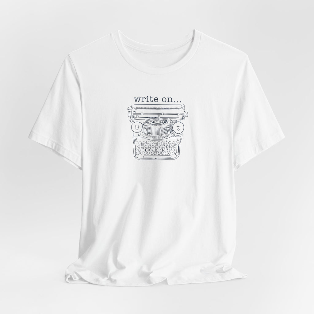 "Write On" Typewriter T-Shirt