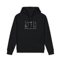 Horizontal “Imagine. Create. Repeat.” Hoodie