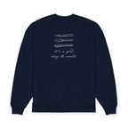 "It's a good day to write" Crewneck Sweatshirt