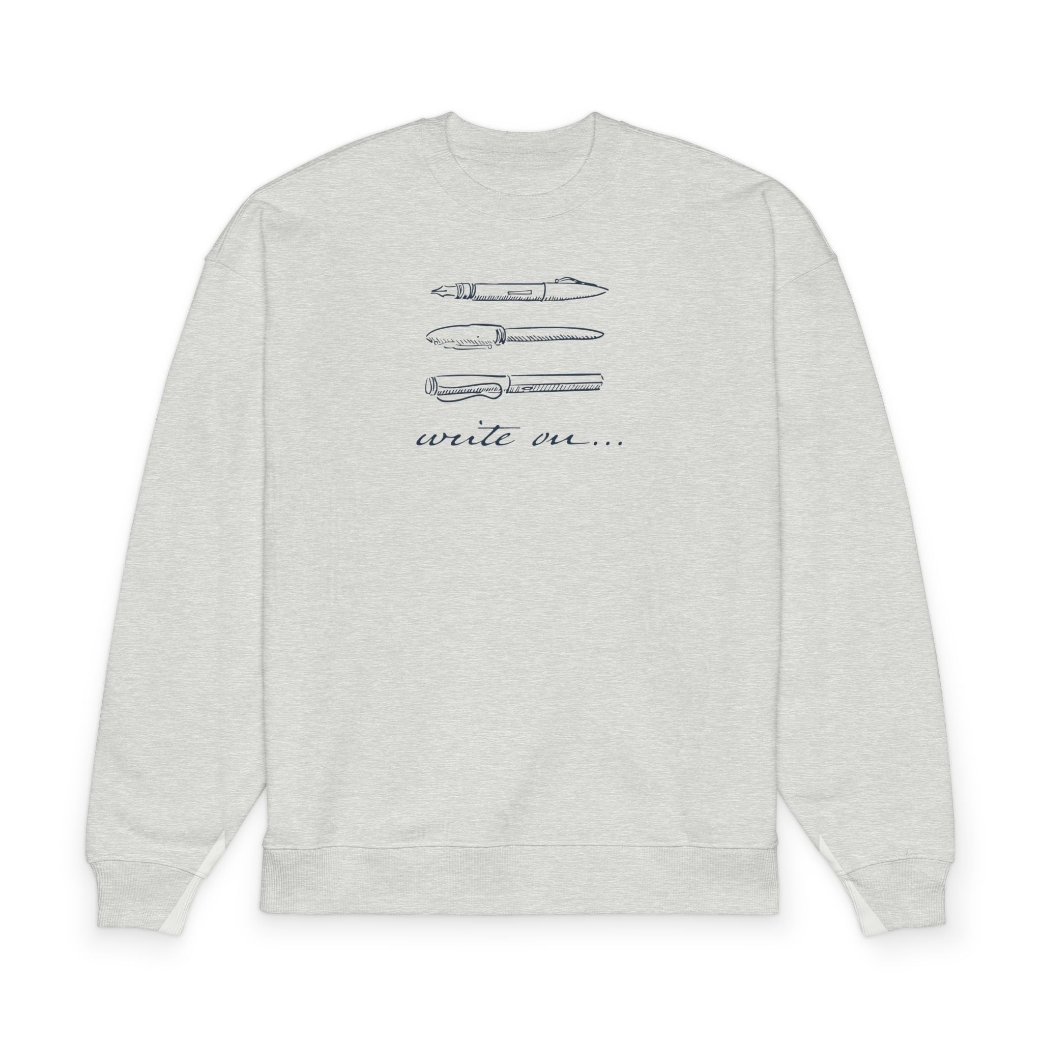 "Write On..." Pen Crewneck Sweatshirt