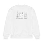 Horizontal “Imagine. Create. Repeat.” Crewneck Sweatshirt