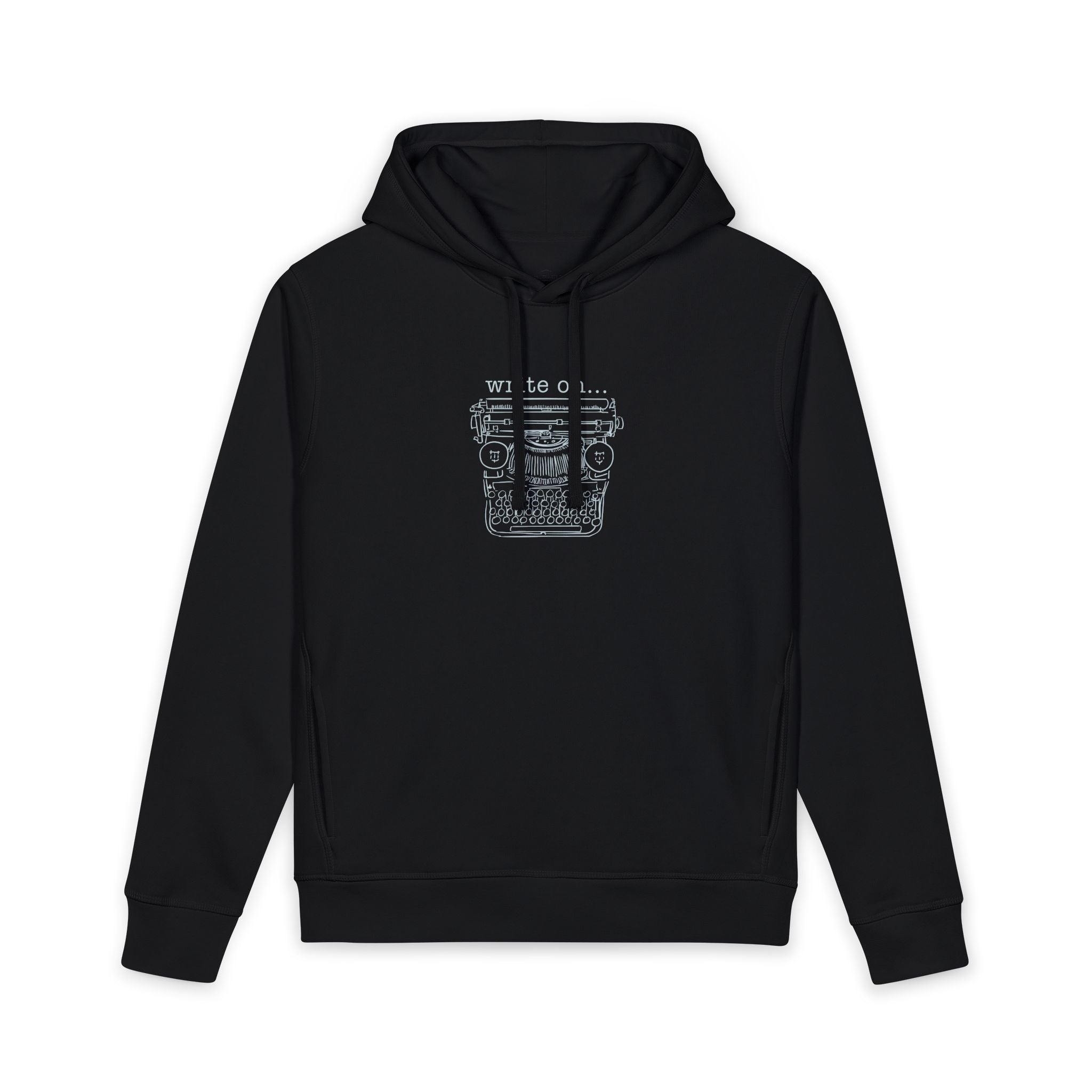 "Write On" Typewriter Hoodie