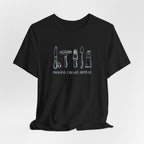 Horizontal “Imagine. Create. Repeat.” T-Shirt