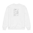“Imagine. Create. Repeat.” Crewneck Sweatshirt