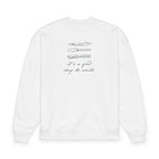 "It's a good day to write" Crewneck Sweatshirt