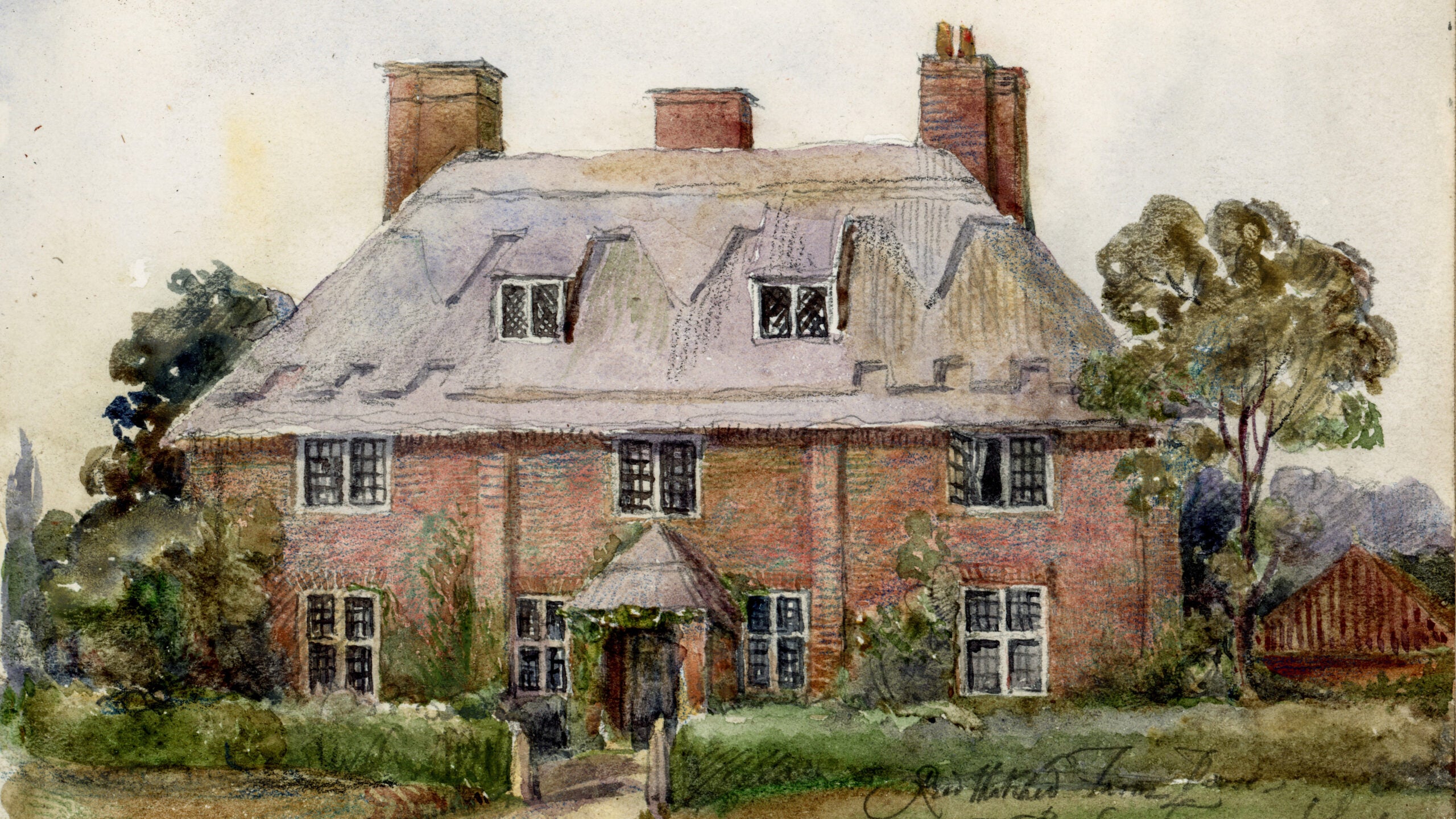 Watercolor Cottage | Kitchin Sketch