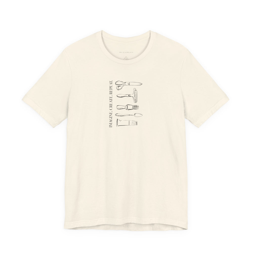 “Imagine. Create. Repeat.” T-Shirt