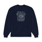 "Write On" Typewriter Crewneck Sweatshirt
