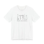 Horizontal “Imagine. Create. Repeat.” T-Shirt