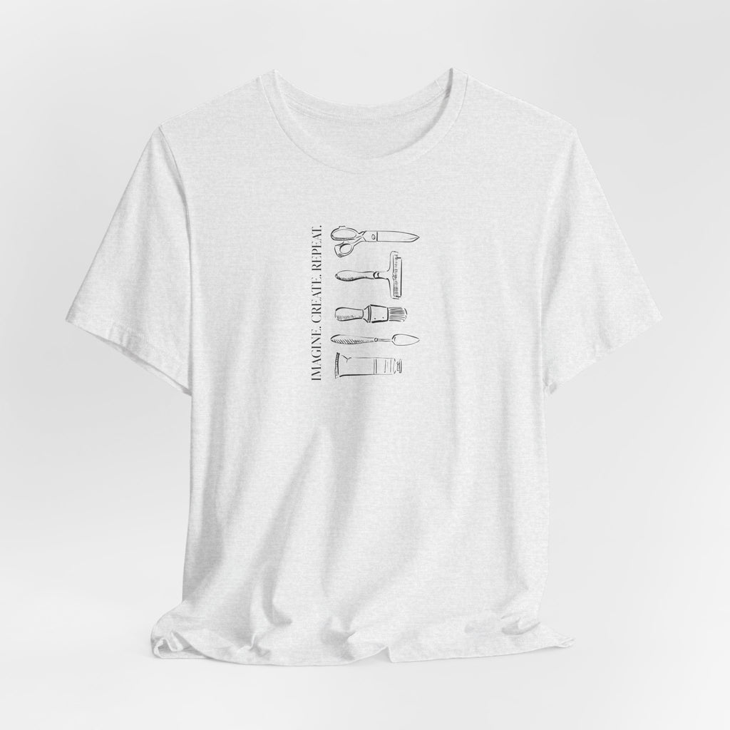 “Imagine. Create. Repeat.” T-Shirt