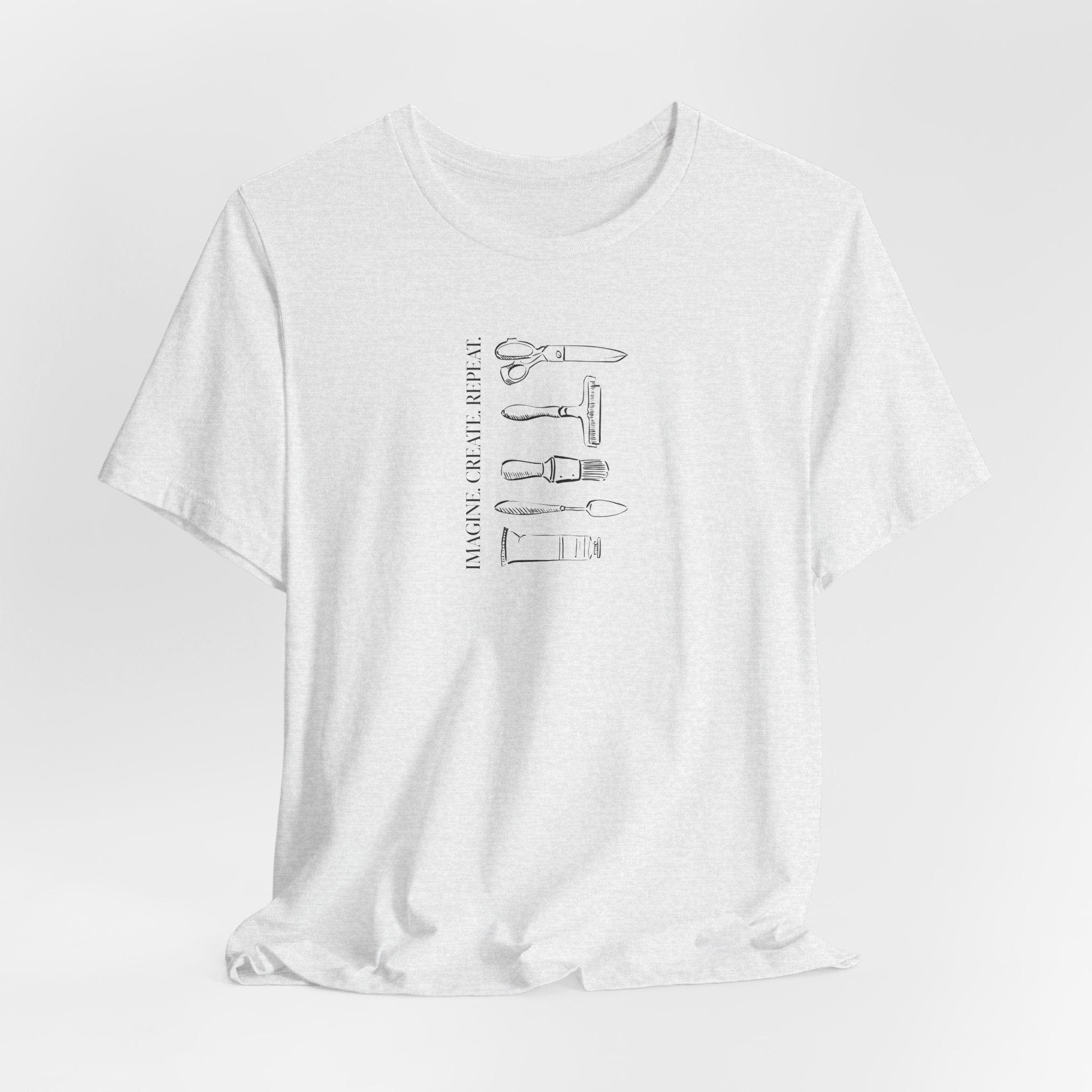 “Imagine. Create. Repeat.” T-Shirt