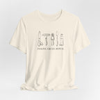 Horizontal “Imagine. Create. Repeat.” T-Shirt