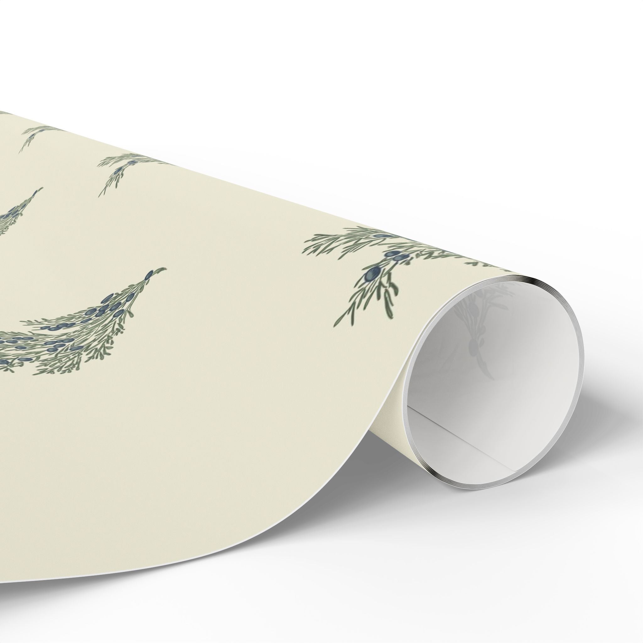 Juniper Berries Wrapping Paper Roll