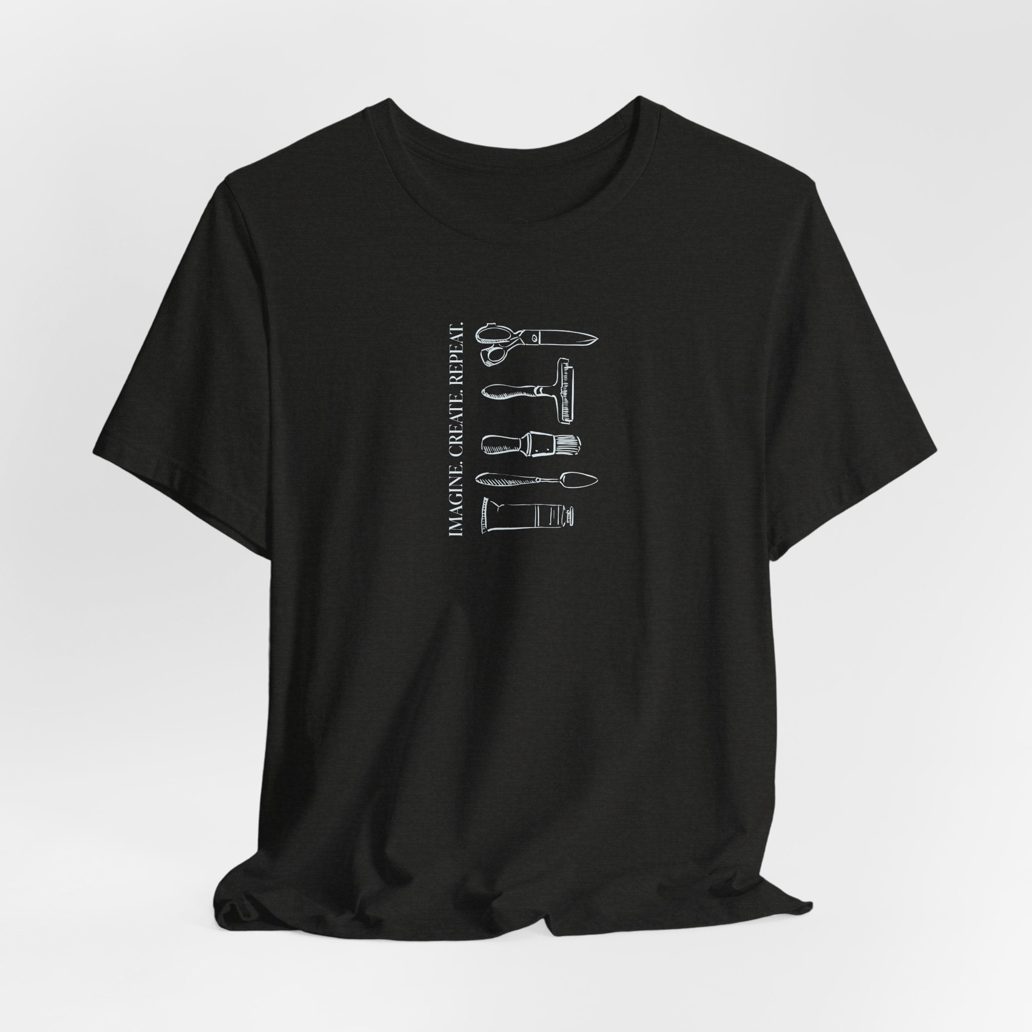 “Imagine. Create. Repeat.” T-Shirt