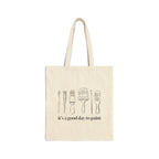 "It's a good day to paint" Canvas Tote
