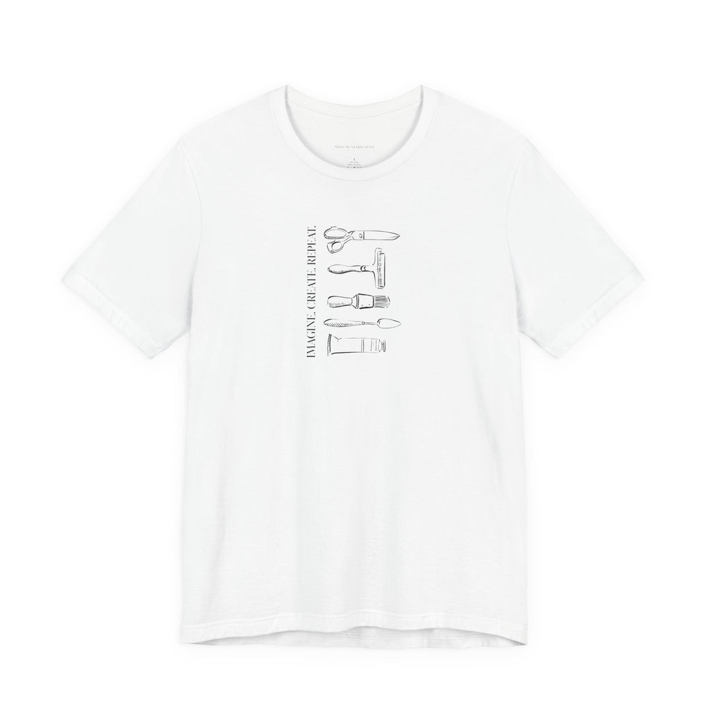 “Imagine. Create. Repeat.” T-Shirt