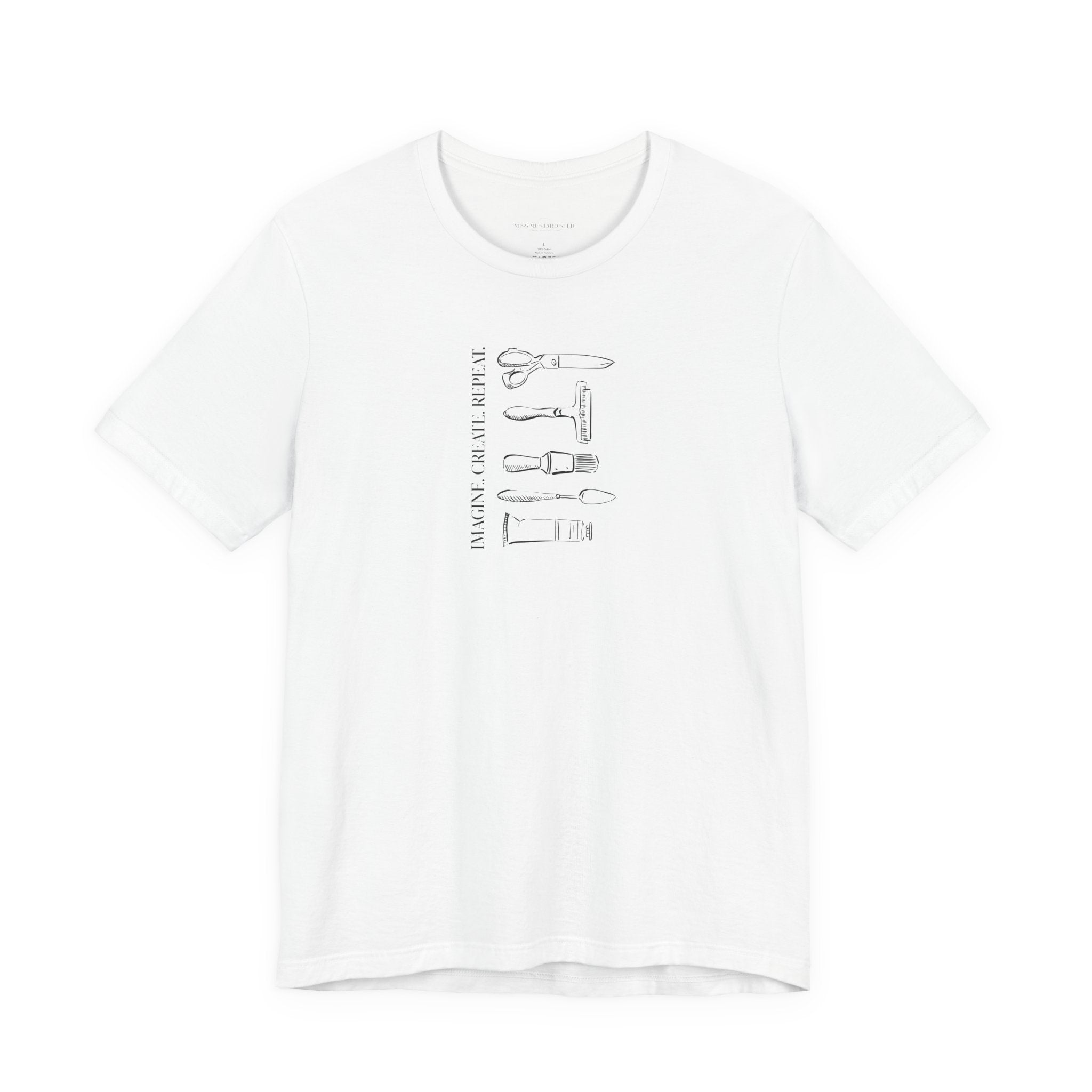 “Imagine. Create. Repeat.” T-Shirt