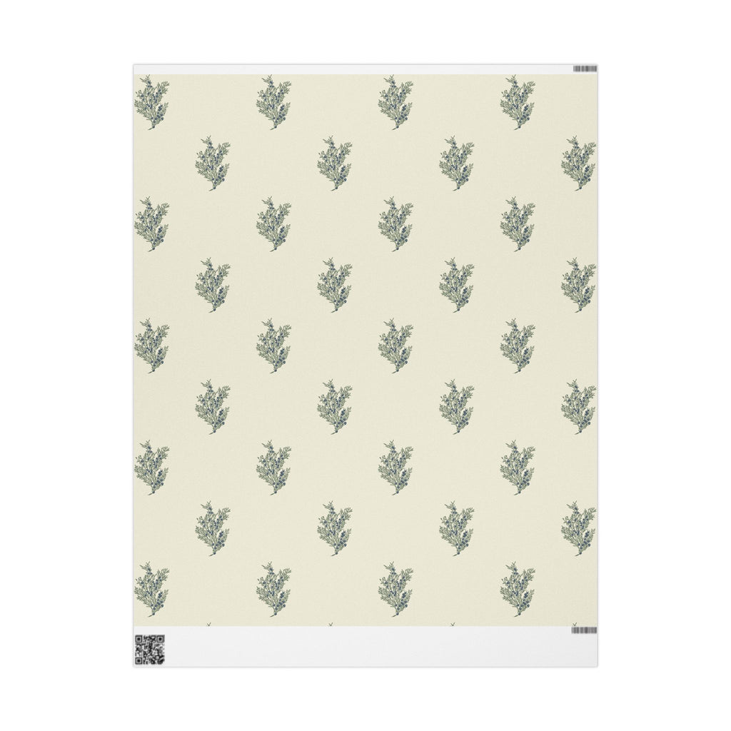Juniper Berries Wrapping Paper Roll