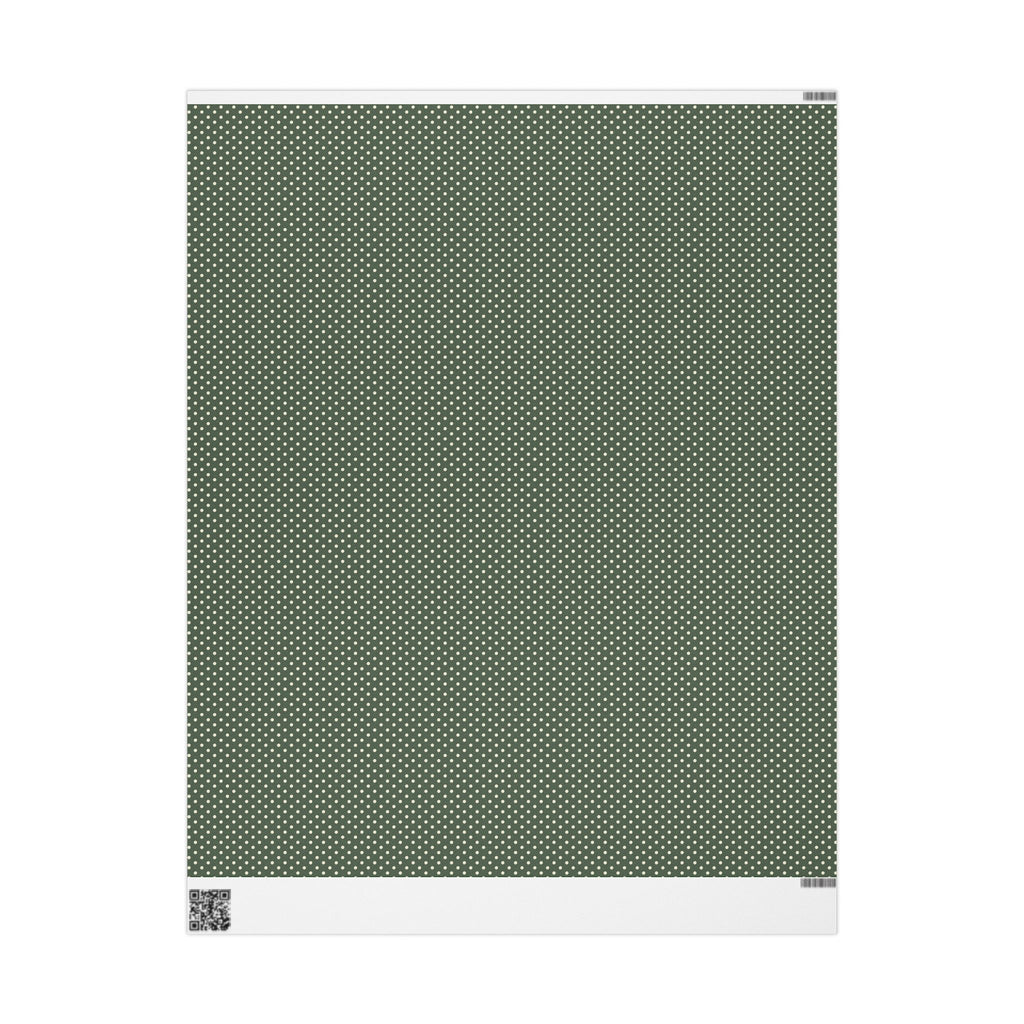 Heirloom Olive Dot Wrapping Paper