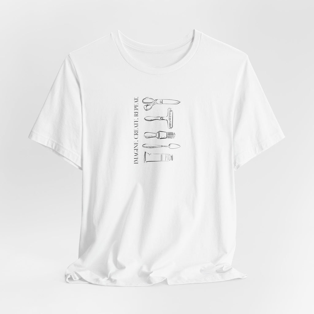 “Imagine. Create. Repeat.” T-Shirt