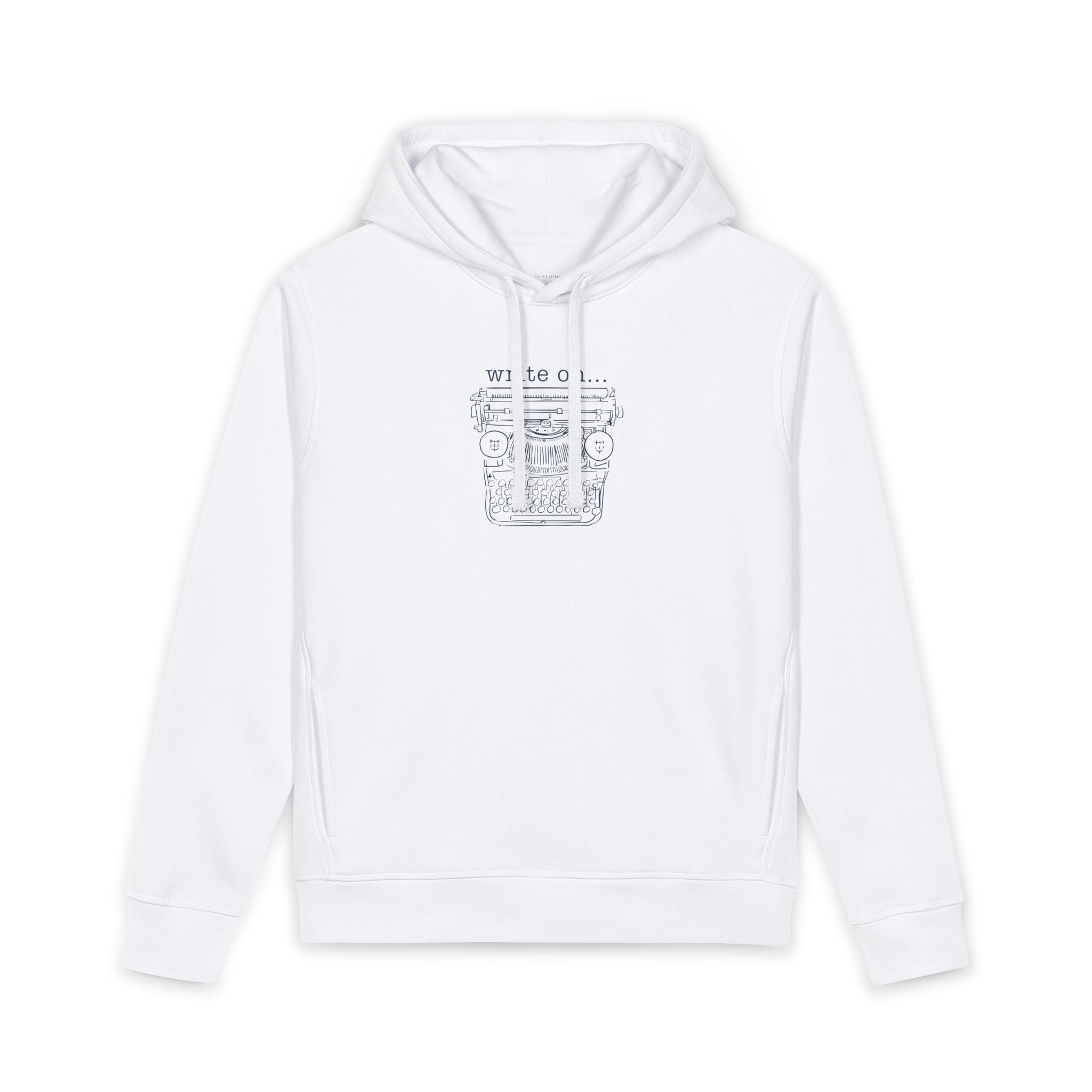 "Write On" Typewriter Hoodie