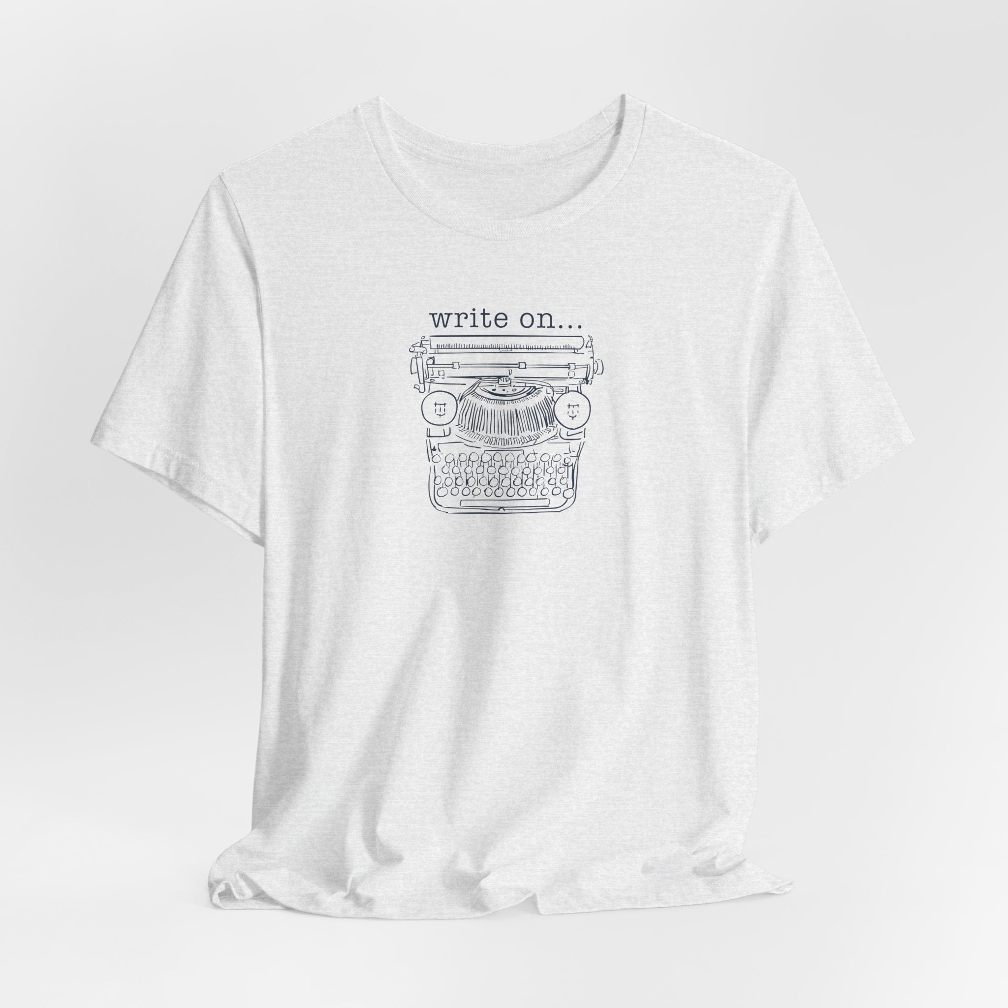 "Write On" Typewriter T-Shirt