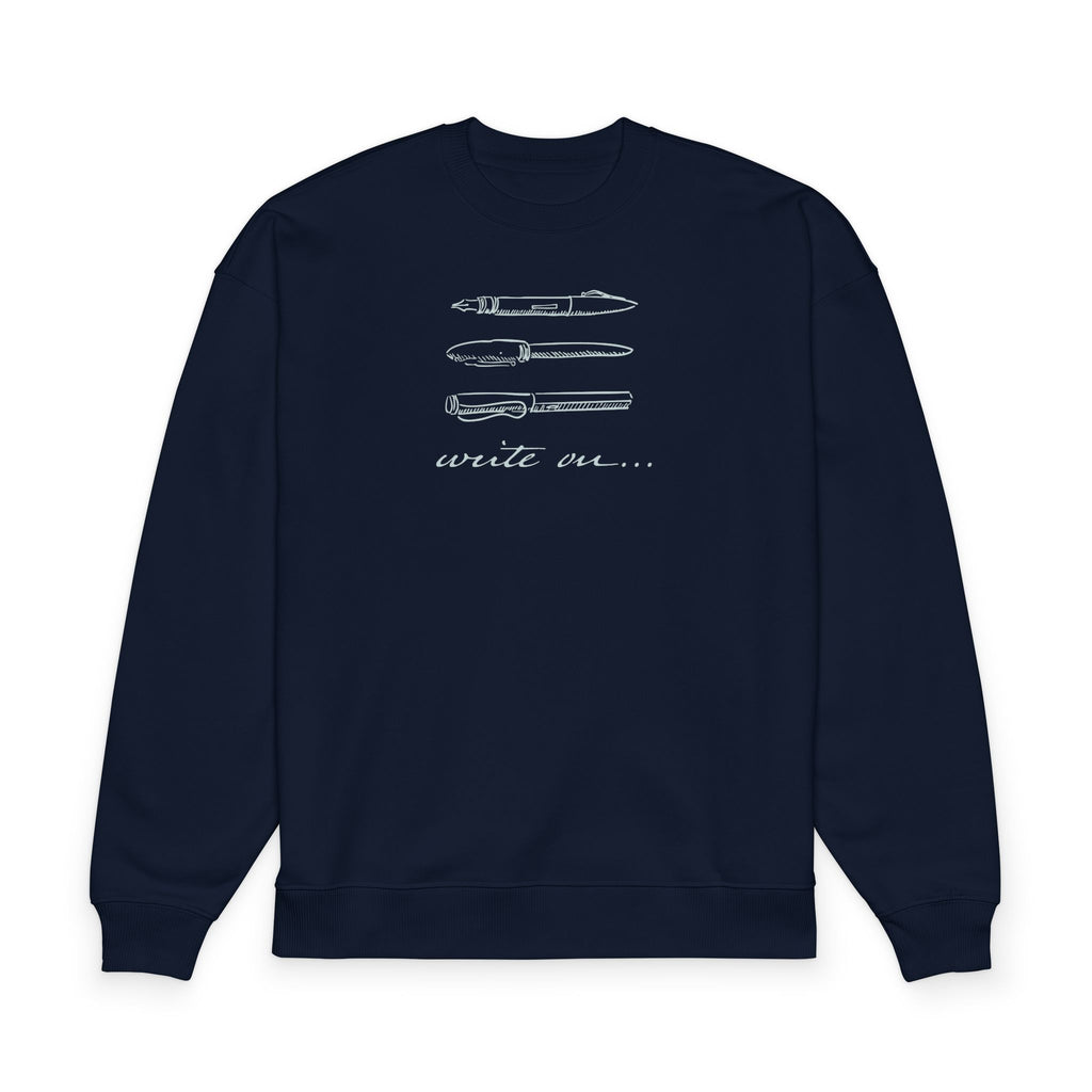 "Write On..." Pen Crewneck Sweatshirt