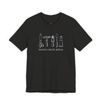 Horizontal “Imagine. Create. Repeat.” T-Shirt