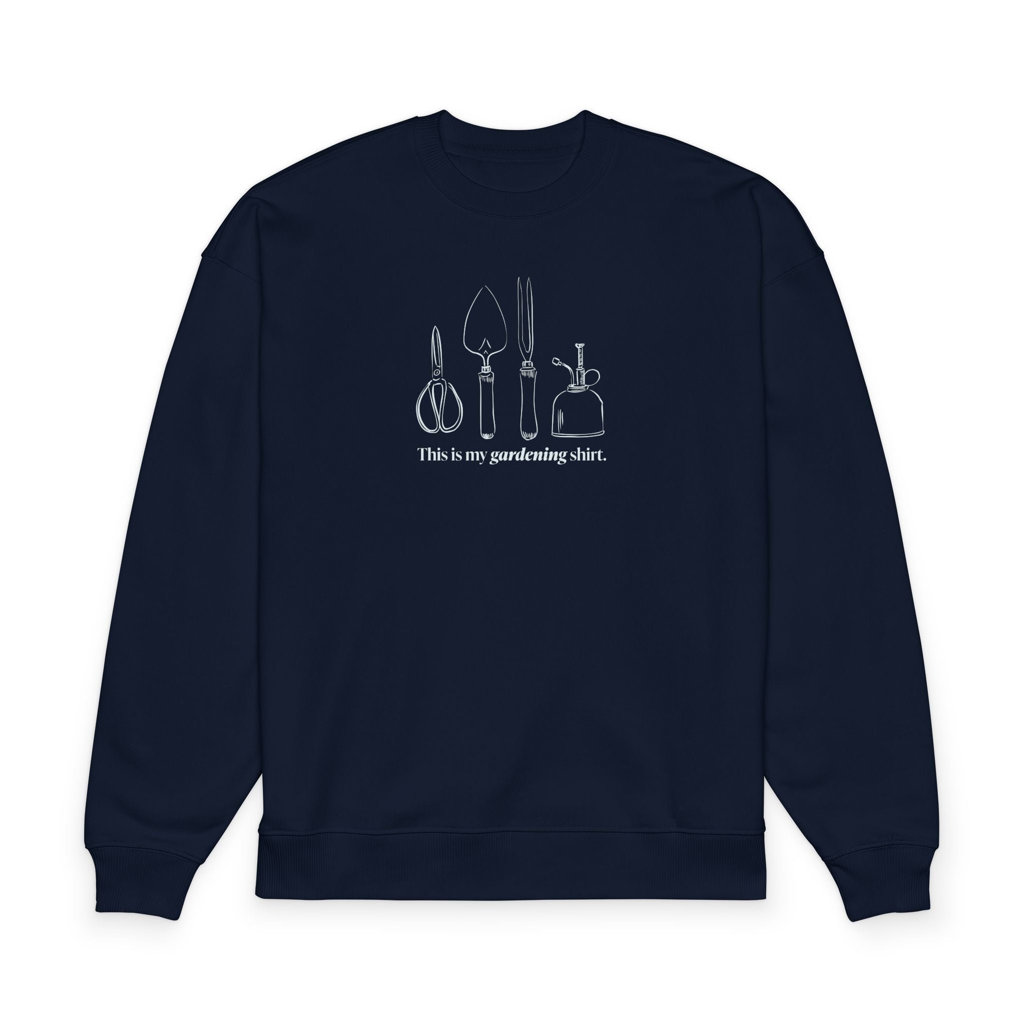 “This is my gardening shirt” Crewneck Sweatshirt