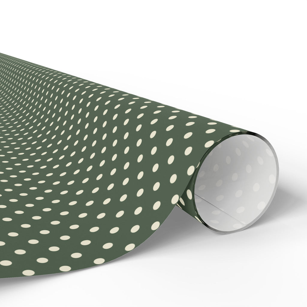 Heirloom Olive Dot Wrapping Paper