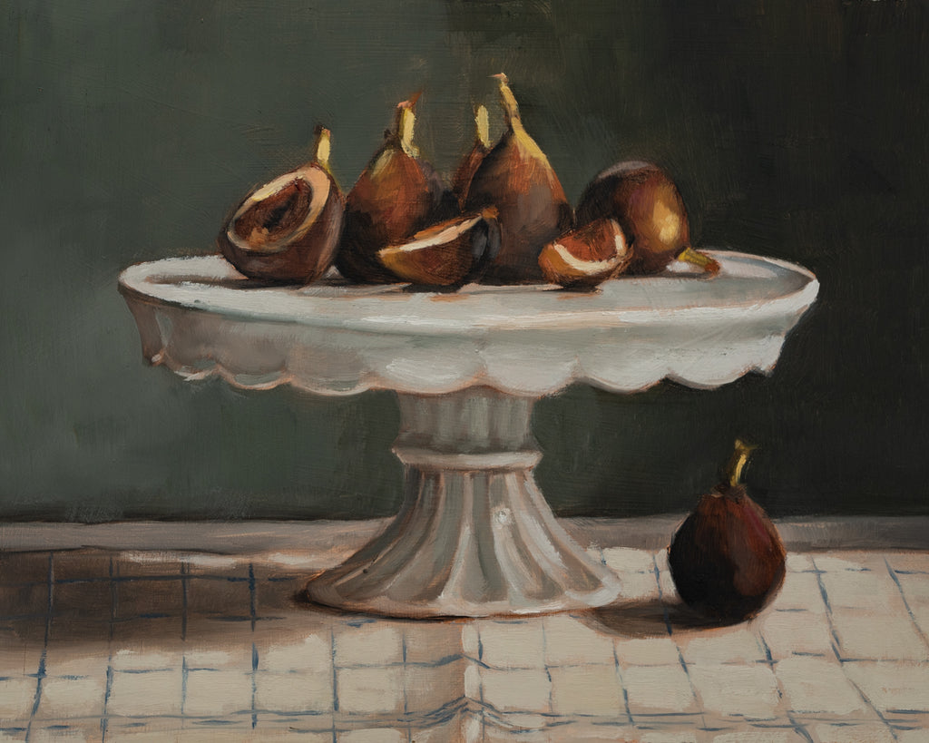 Figs and Cakestand Print