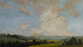 Rolling Hills with Clouds