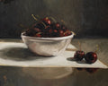 "Bowl of Cherries" | 8 x 10 original oil painting