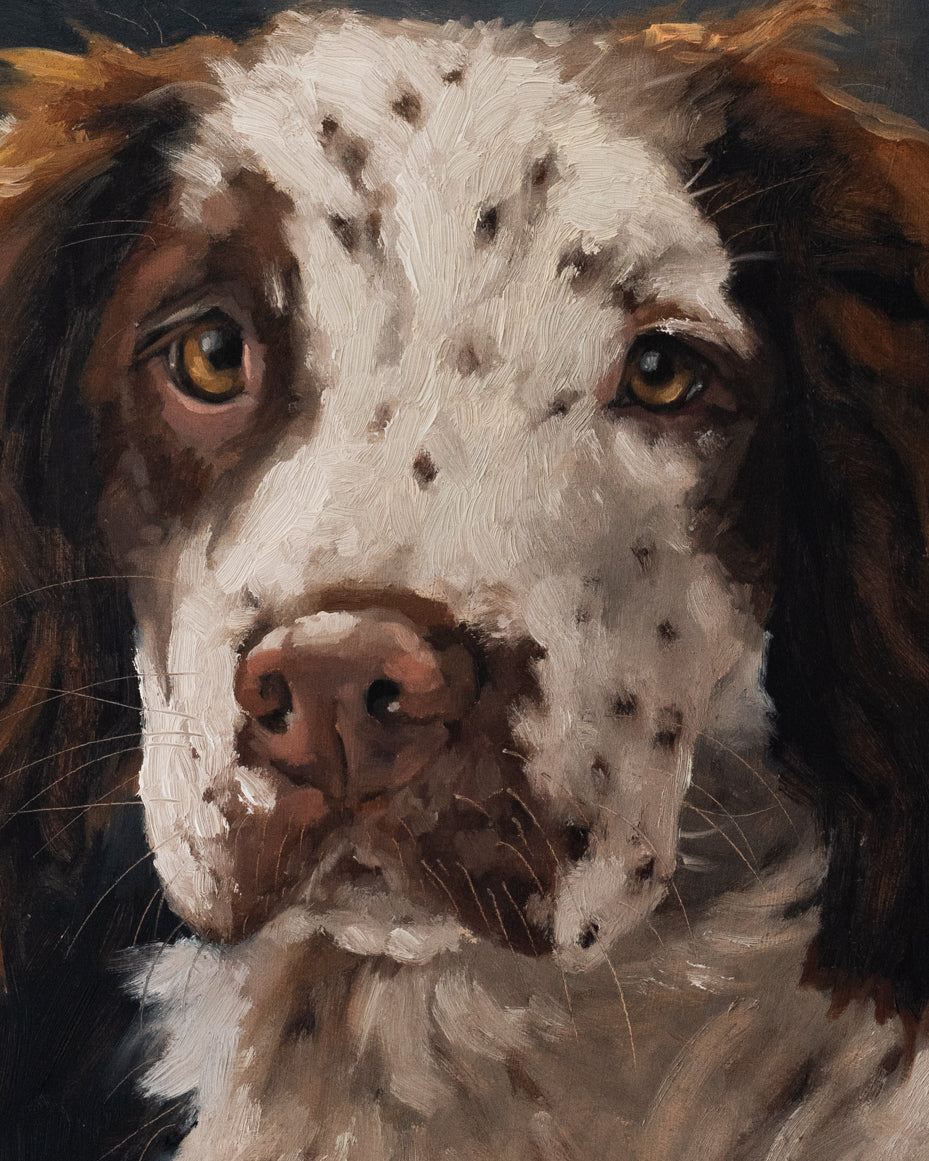 "Speck" | 11 x 14 framed original oil painting