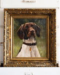"Dapper" | 12 x 14 framed original oil painting