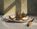 "Pears in Window Light" | 8 x 10 original oil painting